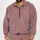 Chaleco Stormy Iridescent Nylon - Color De Malva
