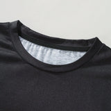 Manfinity Homme Men's Color Blocking Long Sleeve T-Shirt And Pants Two-Piece Set