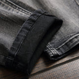 Manfinity LEGND Hombres Jeans desgarro algodon con lavado