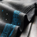 Manfinity LEGND Hombres Jeans desgarro algodon con lavado