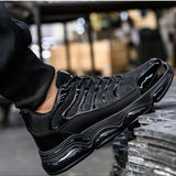 Zapatos De Trabajo Con Puntera De Acero Para Hombres Que Son Indestructibles, Ligeros, Comodos Y Duraderos, A Prueba De Aplastamiento Y De Perforacion, Adecuados Para Actividades Al Aire Libre