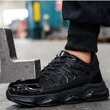 Zapatos De Trabajo Con Puntera De Acero Para Hombres Que Son Indestructibles, Ligeros, Comodos Y Duraderos, A Prueba De Aplastamiento Y De Perforacion, Adecuados Para Actividades Al Aire Libre