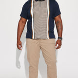Camisa Polo Homie Short Sleeve - Azul Marino