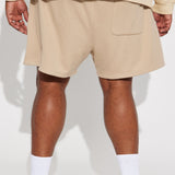 Shorts Tyson Oversize Heavyweight Sweat - Gris Pardo