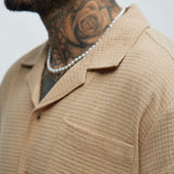 Camisa Belgian Textured - Bronceado