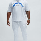 Camisa De Manga Corta Heaven Made - Blanco