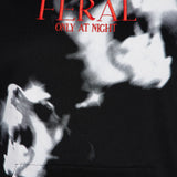 Sudadera Feral By Night - Negro