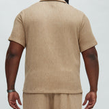 Camisa Polo Catanina Textured - Bronceado