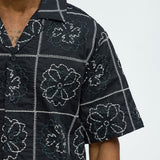 Cuadrado Tropical Granny s - Negro/Combinado