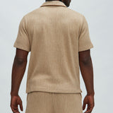 Camisa Polo Catanina Textured - Bronceado