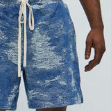 Shorts Cloud 9 Textured Warm up - Azul Claro