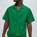 Camisa texturizada Sierra - Verde