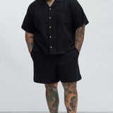 Camisa Belgian Textured - Negro