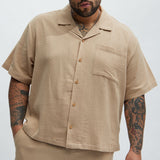 Camisa Belgian Textured - Bronceado