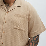 Camisa Belgian Textured - Bronceado