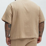 Camisa Belgian Textured - Bronceado