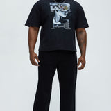 Camisa De Manga Corta Purposeful Textured - Oliva