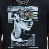 Camisa De Manga Corta Purposeful Textured - Oliva