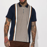 Camisa Polo Homie Short Sleeve - Azul Marino
