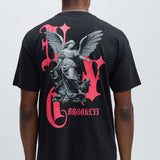 Camisa De Manga Corta Brooklyn Angels - Negro