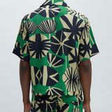 Camisa Masaka Textured - Verde/Combinado