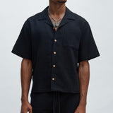 Camisa Belgian Textured - Negro