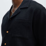 Camisa Belgian Textured - Negro