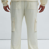 Pantalones Tipo Cargo Show Up Snap - Hueso