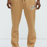 Pantalón Deportivo Tyson Heaven Sent Skinny Flare - Bronceado