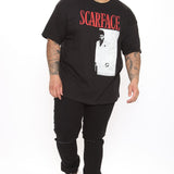 Camisa De Manga Corta Classic Scarface - Negro