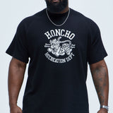 Camiseta Wild Thing Thermal Crew - Negro