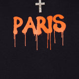 Camisa De Manga Corta Paris Drip - Negro