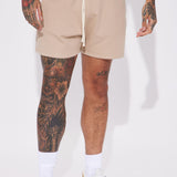Shorts Tyson Oversize Heavyweight Sweat - Gris Pardo