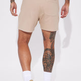 Shorts Tyson Oversize Heavyweight Sweat - Gris Pardo