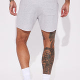 Shorts Tyson Oversize Heavyweight Sweat - Gris Suave