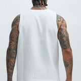 Camiseta De Tirantes Santiago - Blanco