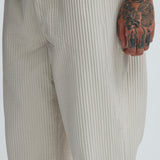 Pantalones rectos Santiago - color beige