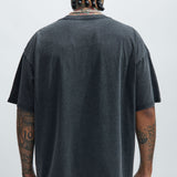 Camisa De Manga Corta Transformers Metalfest Oversized - Negro