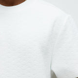 Camiseta Dominick Short Sleeve Crewneck - Marfil