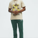 Pantalón Deportivo Tyson Creative Dept Skinny Flare - Verde