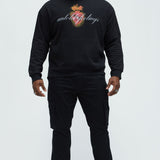 Sudadera Untold Feelings - Negro
