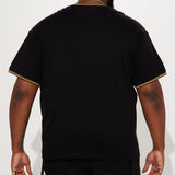 Camisa De Manga Corta Pharaoh - Negro
