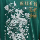 Camisa De Manga Corta Ruthless Oversize - Verde Oscuro