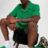 Camisa Dipped Terry Short Sleeve Cuban - Verde