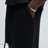Shorts Kina Textured - Negro