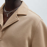 Camisa Kina Textured - Bronceado