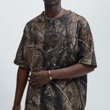 Camiseta Kyal Boxy - Camuflaje