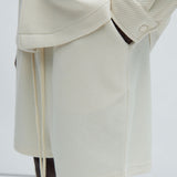 Shorts Kina Textured - Hueso
