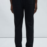 Pantalones de Punto Texturizado Kina - Negro
