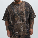 Camiseta Kyal Boxy - Camuflaje